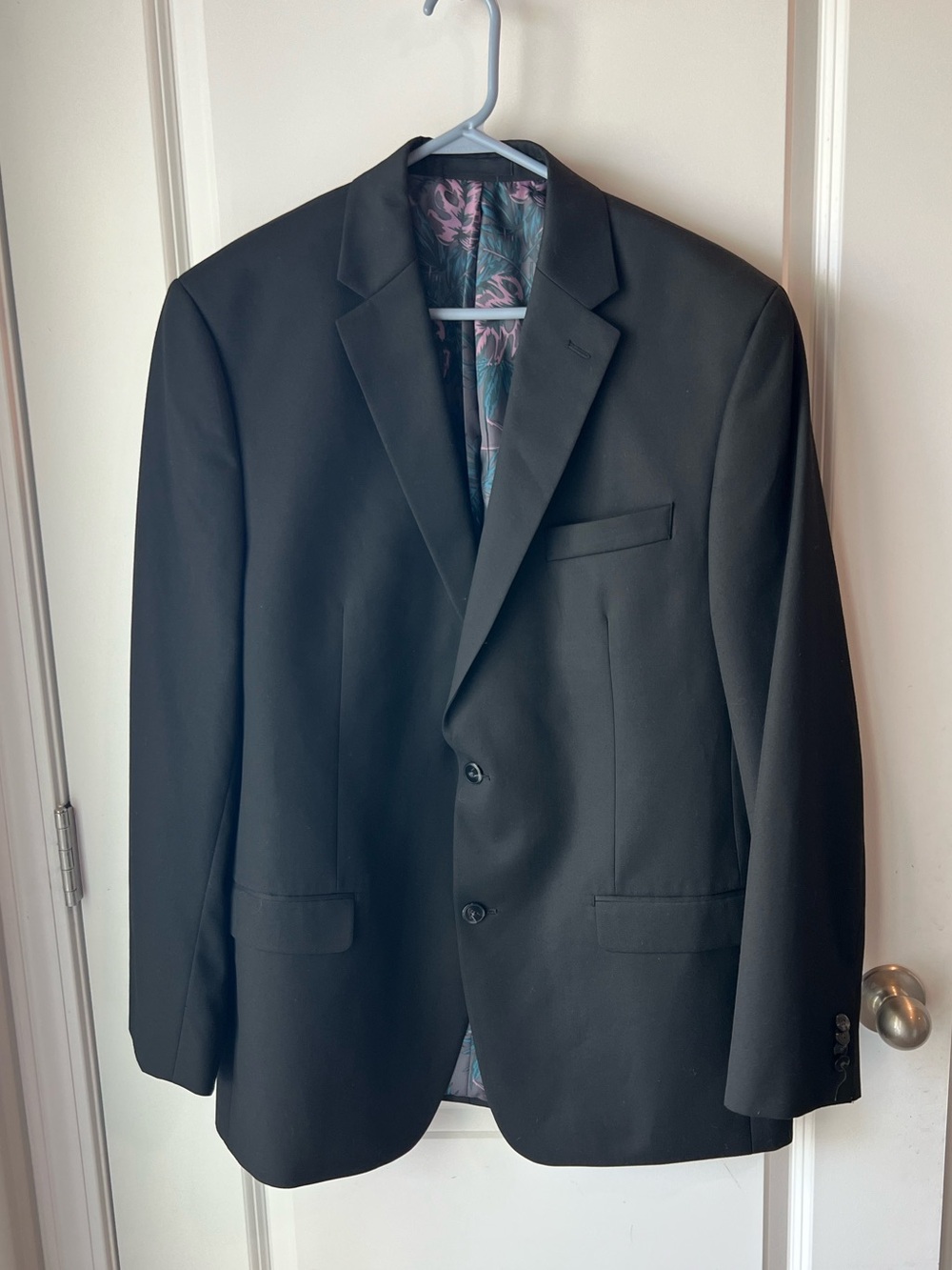 Sean John Black Men's Two-Button Blazer - Classic Tailored Fit